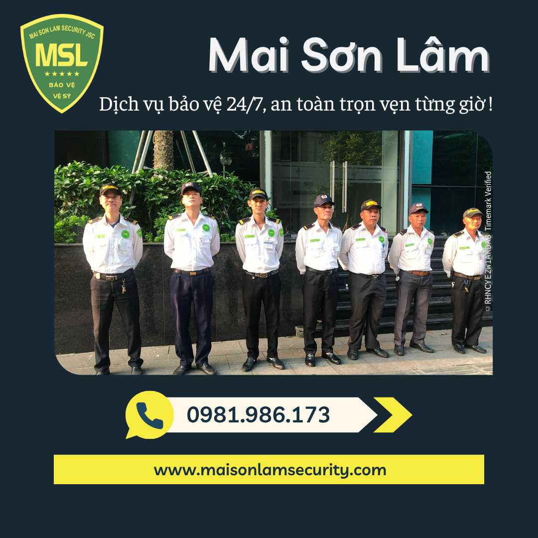 Dịch vụ bảo vệ 24/7 – Giải pháp toàn diện cho an toàn lâu dài