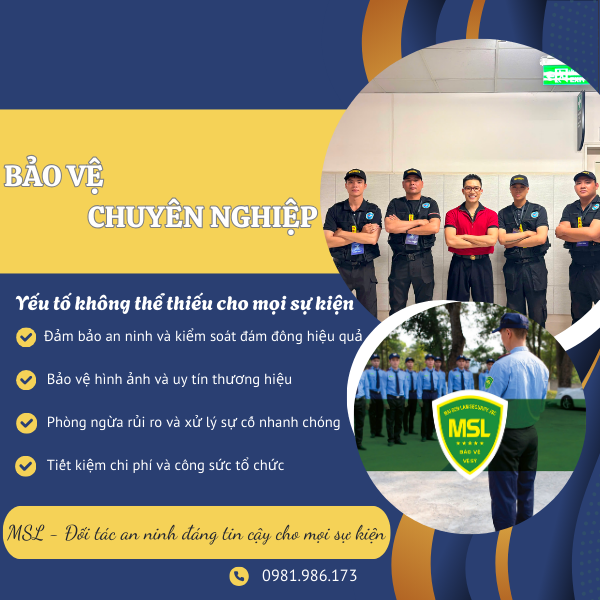 Vì sao sự kiện không thể thiếu đội ngũ bảo vệ chuyên nghiệp?