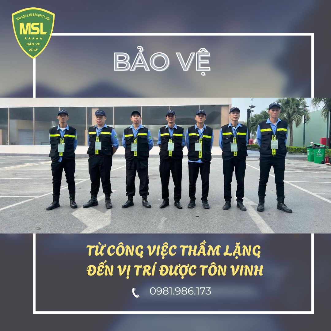Vì sao nghề bảo vệ ngày càng được coi trọng?